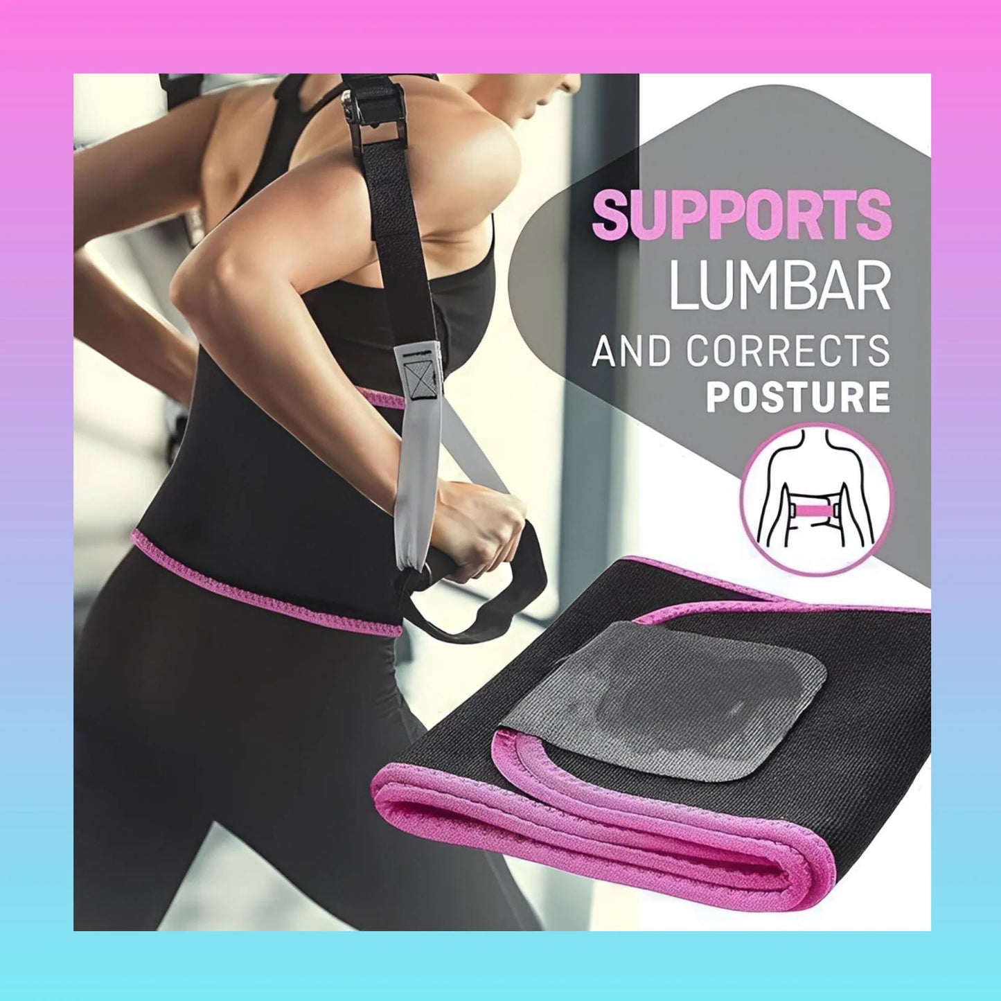 Adjustable Waist Trimmer Belt
