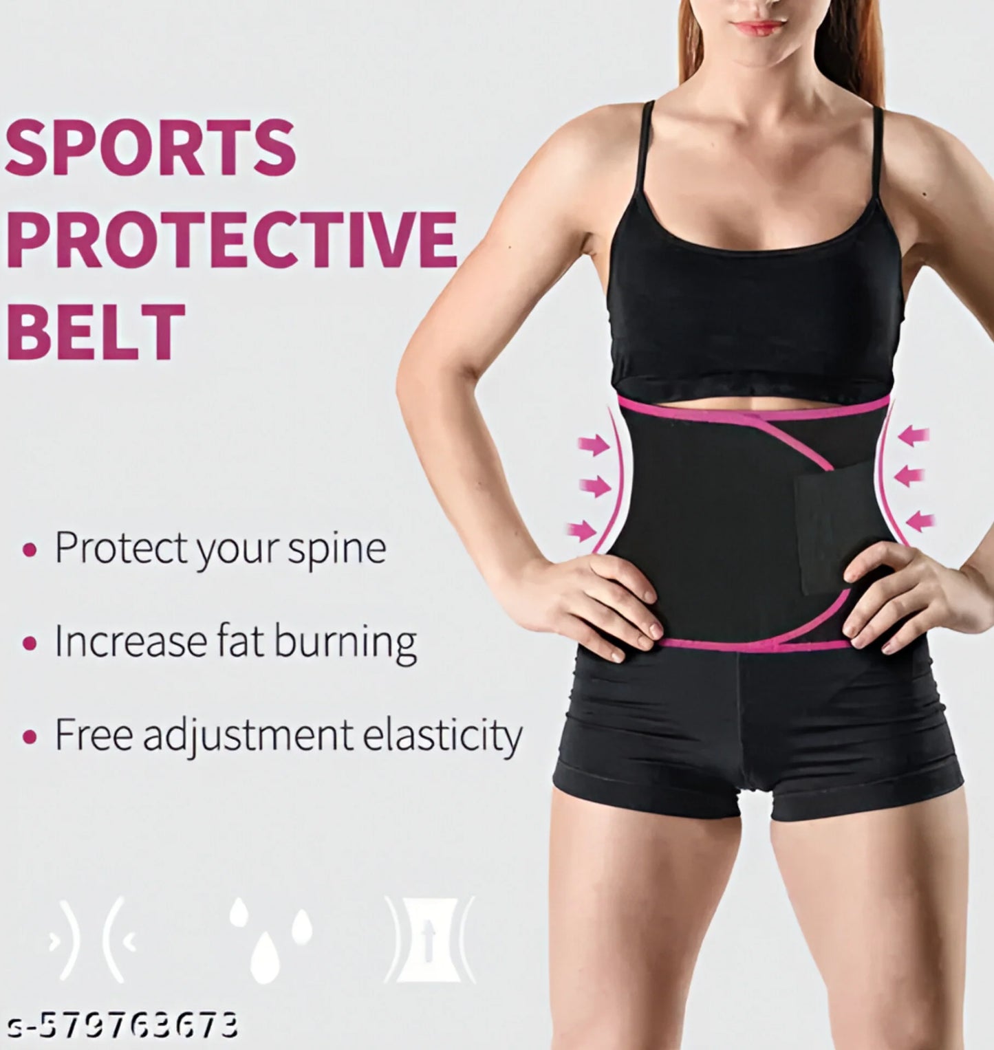 Adjustable Waist Trimmer Belt